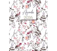 Agenda Journalier Professionnel 2026: Planificateur Grand Format A4 | 1 Page par Jour avec Heures | 12 Mois - du 1er Janvier au 31 Décembre