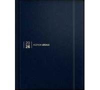 Agenda legale 2026. Ediz. leather blu. Con App Agenda Legale Pro