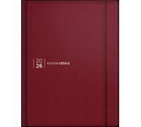 Agenda legale 2026. Ediz. leather rossa. Con App Agenda Legale Pro - AA.VV.