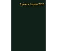 Agenda Legale 2026 - Giornaliera 17×24: Planner per Studio Legale con Adempimenti e Impegni