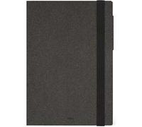 Legami - Agenda Giornaliera Medium 2026, Deep Graphite, 12 Mesi, Chiusura con Elastico, Diario da Gennaio 2026 a Dicembre 2026, in Carta FSC Certificata, 12 x 18 cm