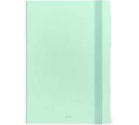 Legami - Agenda Giornaliera Medium 2026, Pastel Mint, 12 Mesi, Chiusura con Elastico, Diario da Gennaio 2026 a Dicembre 2026, in Carta FSC Certificata, 12 x 18 cm