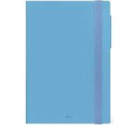 Legami - Agenda Giornaliera Medium 2026, Retro Blue, 12 Mesi, Chiusura con Elastico, Diario da Gennaio 2026 a Dicembre 2026, in Carta FSC Certificata, 12 x 18 cm