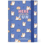 Legami - Agenda Giornaliera Fotografica Small 2026, Corgi, 12 Mesi, Chiusura con Elastico, Diario da Gennaio 2026 a Dicembre 2026, in Carta FSC Certificata, 9.5 x 13.5 cm