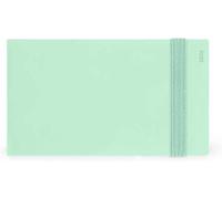 Legami - Agenda Settimanale Ad Album Small, Pastel Mint, 13 Mesi, Diario da Gennaio 2026 a Gennaio 2027, Formato Orizzontale, Chiusura con Elastico, Taschina Finale, Rubrica Estraibile, 14 x 8 cm