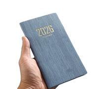 Agenda leggera con calendario e compiti per il successo accademico inglese