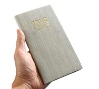 Agenda leggera con calendario e compiti per il successo accademico inglese