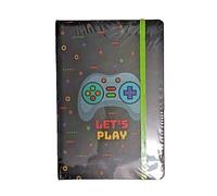 Agenda Let's Play iTOTAL Notebook Formato A5 con 96 Fogli Chiusura con Elastico