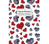Agenda Maestra 2025/2026 Formato a4: Settimanale e mensile da Settembre 2025 a Luglio 2026,1 settimana in 2 pagine | Diario per Insegnanti | Registro Del Professore per l'anno Scolastico 25/26.