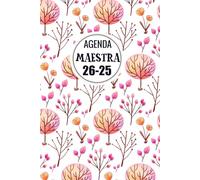 Agenda Maestra 2025/2026: Organizzatore giornaliero pratico per insegnanti e professori - 1 giorno per pagina - Planner italiano.