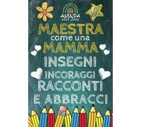 AGENDA Maestra 2025 2026: Regali insegnanti personalizzato elementari asilo nido