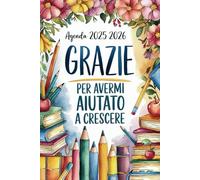 AGENDA MAESTRA 2025 2026: Regalo Maestre Fine Anno | Originale, Pratica, utilissima e D'effetto.
