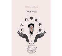Agenda Mágica 2025-2026 · Brujas y Luna: Planificador Diario y Mensual con Diseño Esotérico