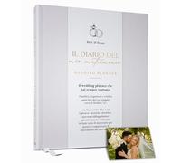 Agenda Matrimonio & Planner - Countdown 18 Mesi, Budget Planner, Lista Invitati, Moodboard Creativi - Diario della Sposa & Regalo di Fidanzamento - Organizzazione Matrimonio Italia