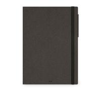 Legami Agenda Settimanale Maxi 2026 – 12 mesi Deep Graphite, chiusura con elastico, 19,5 x 26,5 cm