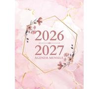 Agenda Mensile 2026-2027: 2 Anni Pianificatore Appuntamenti da Gennaio 26 a Dicembre 27 - 1 Mese a 2 Pagine || 24 Mesi Calendario Organizzatore - Formato Grande