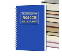 Agenda mensile | 2026 2028 Calendario Planner Libro,Journal Organizer Agenda Management Notebook - Business Lavoro Scuola