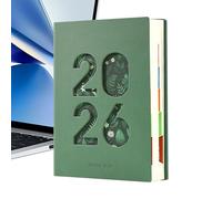 Agenda mensile - Agenda 2026 - per l'uso sulla scrivania, in ufficio, in casa e per affari