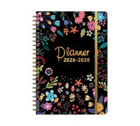 Agenda mensile - Calendario 2026-2028 | 36 Creative Check-in, organizzatore di 3 anni a lunga durata per produttività, appuntamenti e pianificazione giornaliera