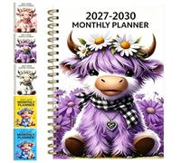 Agenda mensile con calendario 2027-2030 - Pianificatore quadriennale (B#)
