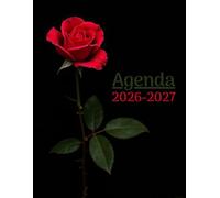 Agenda Mensile di 2 Anni 2026-2027 Formato A4: Pianificatore Organizzatore 24 Mesi da Gennaio a Dicembre Con lista di cose da fare, obiettivi annuali e altro