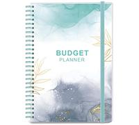Agenda mensile per pianificare il bilancio, con taccuino per il monitoraggio delle spese, diario mensile di bilancio, A5 non datato, registro contabile che gestisce le tue finanze, inizia in qualsiasi