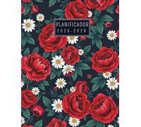 Agenda Mensual 2026-2028: Planificador y organizador de 3 años de enero a diciembre con registro de contraseñas, fechas importantes y más para una productividad y organización eficientes