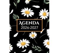 Agenda Mensuel 2026-2027: 2 Ans - Planning Simple sans Heures en Français - Organisation Personnelle et Professionnelle - du Premier Janvier 2026 au ... 2027 - Grand Format A4 - Couverture Mate.