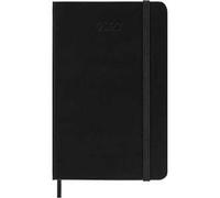 Moleskine Agenda Settimanale Orizzontale 2027, Planner 12 Mesi Con Copertina Rigida e Chiusura Elastica, Formato Pocket 9x14 cm, Colore Nero
