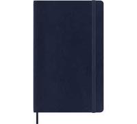 Moleskine Classic 12 Month 2027 Weekly Planner, Soft Cover, Large (5" x 8,25"), Blu zaffiro, 144 pagine