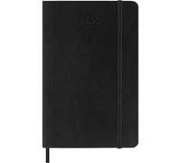 Moleskine Classic 12 Month 2027 Weekly - Planner, copertina morbida, tasca (3,5" x 5,5"), nero, 144 pagine