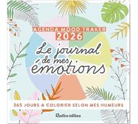 Agenda Mood tracker: Le journal de mes émotions - 365 jours à colorier selon mes humeurs