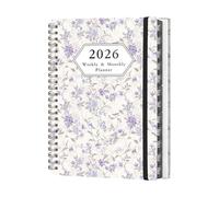 Agenda multifunzione 2026: tracciamento delle attività di carta riciclabile dal design compatto per lavoro e viaggio Efficienza diario di viaggio