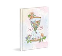 Agenda Organizer 2025 Gennaio-Dicembre 2025 copertina rigida, Settimanale, Clessidra