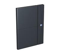 Agenda Oxford Office civile settimanale a spirale, 21 x 29,7 cm, anno 2025, grigio/nero francese