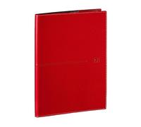 Agenda Oxford Viaggio Civile Giornaliero 15x21cm Anno 2025 Rosso Francese