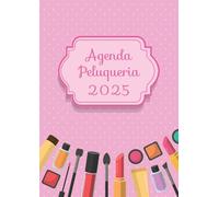 agenda peluqueria 2025 dia por pagina: Libro de Citas para Peluqueria con Fecha y por Horas, Dia por Pagina 4 Empleados | Intervalo de 30 Minutos de ... (4 Columnas) y Calendario de Mes Corriente A4