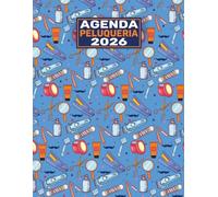 Agenda peluquería 2026: 1 semana en 2 páginas con horarios de 8:00 a 21:00 horas | intervalos de 15 minutos | libro de citas para peluqueria | A4