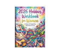 Agenda per hobby femminile, agenda 2026, agenda settimanale e mensile per donne, ideale per progetti personali, creatività, pianificazione, grandi mogli, fidanzate o amiche