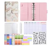 Agenda per la casa, formato A6, organizer per budget con scomparto con cerniera per contanti, agenda per budget in formato A6, per uomo, figlio, figlia, famiglia, uomini, adolescenti, amici