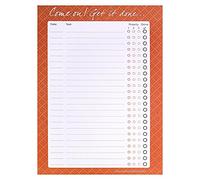 Agenda per Lista cose da fare, formato A5, “Come On! Get it done” A5 Orange