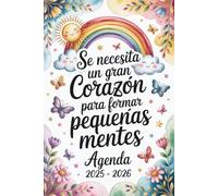 Agenda personalizada para profesores: regalos fin de curso alumnos , Agosto - Julio , una semana en 2 páginas