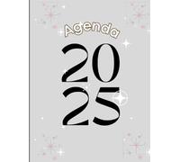 Agenda Planificador 2025 Mensual: Edición Completa Enero-Diciembre, para una mejor organización: Organización mensual con un diseño delicado y funcional.