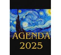 Agenda/Planificador 2025: Organización semanal y mensual de enero a diciembre. Formato práctico de 20,95 x 27,94 cm, tapa dura resistente, para mayor ... y Mensual para un Año Productivo y Organizado