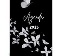 Agenda planificadora 2025 grande: Planificador diario, semanal y anual