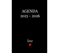 AGENDA: Planificateur hebdomadaire pour étudiants | Organisateur scolaire pour collège et lycée | 1 semaine sur 2 pages | Planning simple pour les devoirs et l'emploi du temps