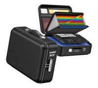 Agenda portadocumenti chiusa, ignifuga, impermeabile, con divisori multipli, piano ergonomico, articoli importanti, scatola portadocumenti ergonomica ignifuga, con scomparti multipli, per ufficio e