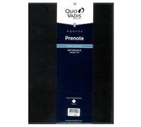 Agenda PRENOTE Club Quo Vadis - Anno 2026 Colore nero Formato 21x27cm Settimanale 13 Mesi - Lingua italiana con penna a scatto e segnalibro