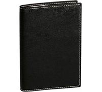 Agenda PRESIDENTE CLUB compatibile con Quo Vadis - Anno 2026 Colore Nero Formato 21x27cm Settimanale 13 Mesi - Lingua italiana con penna a scatto e segnalibro