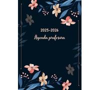 Agenda profesora 2025-2026: Cuaderno Semanal para Profesorado de Infantil, Primaria y Secundaria - Ideal como Regalo para Maestros y Maestras - formato a4